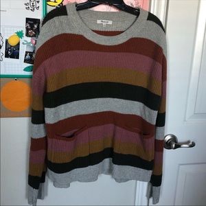MW Striped Sweatshirt